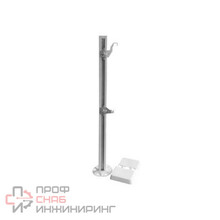 Кронштейн Heaton напол панель рад H=200-400мм тип 10/11/20/21/22 креп/скоба бел