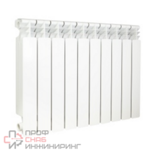 Радиатор 10 секций TERRA AL 500/100 (RAL 9010)