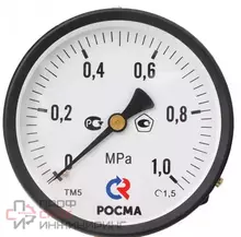 Манометр Росма ТМ-510Т.00 (0-4MPa) G1/2.1,5