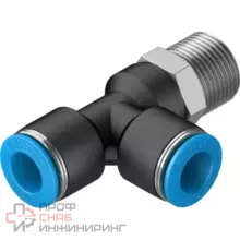 Тройник с цанговым зажимом и резьбой Festo QSTL-3/8-10