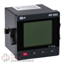 Мультиметр цифровой Dekraft МТ-72D 3ф вх. 600В 5А RS-485 72х72мм LCD-дисплей