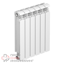 Радиатор алюминиевый Rifar Alum Ventil 350/7, правое подключение (без H-образного узла)