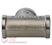 Тройник ВВ никелированный 3/8", Stout