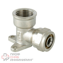 Фитинг Valtec VTM.354.N.001604 с креплением (водорозетка) обжимной – угольник