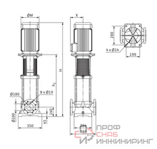Насос Wilo MVI 9502/1-3/16/E/3-400-50-2