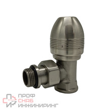 Вентиль угловой SR Rubinetterie Ovus 1/2" матовый никель