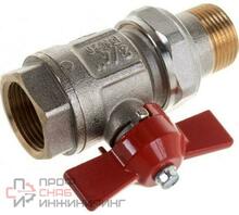 Кран Itap НВ 3/4' бабочка IDEAL с разъемным соединением