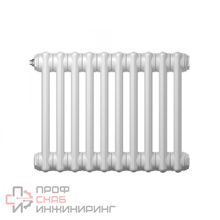 Радиатор труб. Zehnder Charleston 2050, 30 сек.1/2 бок.подк. RAL9016 (кроншт.в компл)