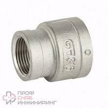 Муфта переходная GENEBRE 0240 08 07, DN040 x DN032 (1 1/2" x 1 1/4”)  PN20, корпус - AISI316 (CF8M)  ВР-ВР