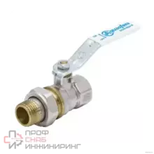 Кран шаровой Aquasfera латунь 1106 Standard нк Ду25 Ру25 м/амер полн рыч 1106-03