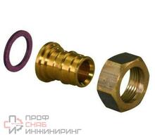 Штуцер Uponor с накидной гайкой 20-g3/4"нг '50ф Q&E 1023016/1135766