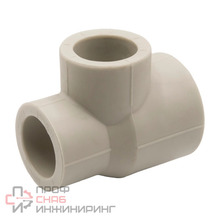 Тройник переходной 32х25х25 EVER® plast серый