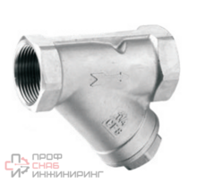 Обратный клапан (Y-тип) нержавеющий муфтовый, Lotar 1/4" (DN8)  AISI304 (CF8)  LTR-TC08/4