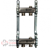 Коллектор из нержавеющей стали STOUT для радиаторной разводки 2 вых. SMS 0923 000002