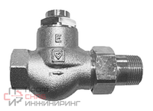 Клапан запорный Herz RL-1-E проходной 1"