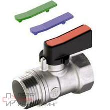 Кран шаровой мини с вн./нар. резьбой 1/2" Giacomini