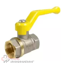 Кран шаровой лат Valfex газ 11Б27фтМ нк Ду32 Ру40 м/м полн рыч