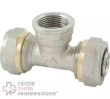 Тройник обжимной Altstream 20х3/4" ВР