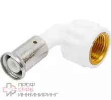 Угольник 90° 16-1/2", Henco PKW, 6, пресс-резьба, вн., PVDF 6PKW-1604BP