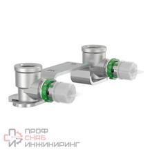 ПРЕСС Угольник 20х1/2"М установочный двойной 7507W2012 Comap
