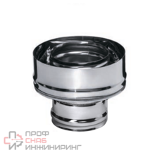 Адаптер стартовый Ferrum DN130х200 толщина трубы 0.8