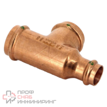 Тройник Profipress c SC-Contur 35x35x22, медь, модель 2418