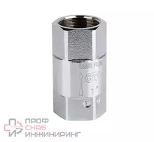 Клапан обратный пружинный GENEBRE 3122P 09 DN050 PN18, корпус - латунь, клапан - латунь + NBR, ВР/ВР