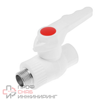 Кран шаровой Frap 25 x 3/4" НР, латунный