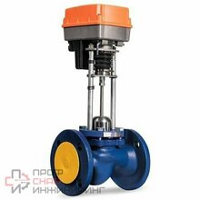 Клапан двухходовой регулирующий с электроприводом PN25 TRV-15-4-201-25-ЭЛ