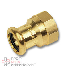 Переходник Sanha 8000 28-3/4" пресс-резьба внутренняя бронза