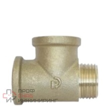 Тройник с переходом на наружную резьбу Rinaldi & Pettinaroli 1/2" x 1/2" x 1/2"