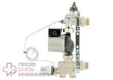 Насосно-смесительная группа Uni-fitt SOLOMIX 1", с насосом Uni-Fitt ECP 25/60 130