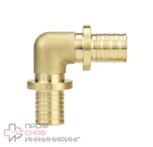 Угол VARMEGA Slide-fit латунный 90° 20 мм