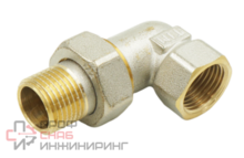 Угол резьбовой разъемный 1 г/ш TIM