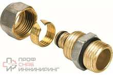 Муфта Henco обжим 16x16