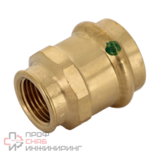 Муфта пресс-В 35x3/4" бронза Sanpress SC-Contur