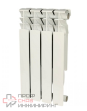 Радиатор алюминиевый ROMMER Plus 500/100/6