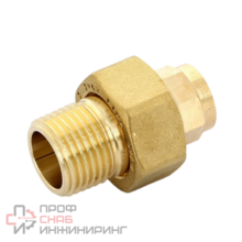 Разъемное соединение пайка-Н 15х1/2" с коническим уплотнением, модель 94341G