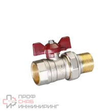 Кран шаровой латунный TEMPER 88.ВА.Б.34. DN20 PN40