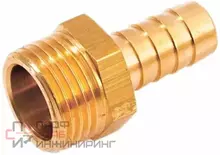 Переходник 40-1 1/4", General Fittings 4500, обжим-резьба, нар., латунь