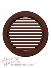 Решетка накл. ERA 15РКН, коричневая