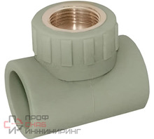 Тройник комбинированный PPR внутренняя резьба РОСТУРПЛАСТ 32х 3/4