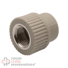 Муфта комб. вн 20х1/2'' EVER® plast серый