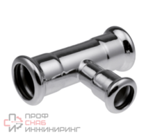 Тройник редукционный KAN-Therm press Steel - 22x15x22 C1415