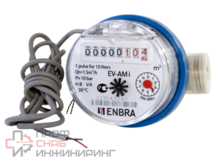 Счётчик учёта холодной воды ENBRA EV-AMi L80 D15 B, с импульсным выходом, без сгонов