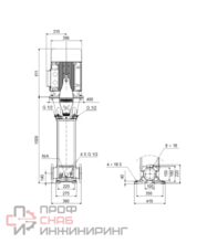 Насос Grundfos CR95-4 A-F-A-E-HQQE 400D/690Y 50 HZ