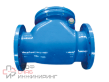 Фланцевый поворотный обратный клапан Water Technics CVS WT DN100