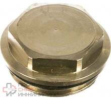 Заглушка 3/4" Rifar никелированная с прокладкой нар. резьба для Monolit 82706AE06