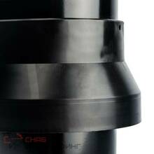 Элемент дымохода Stout D80/100 к-т вертикальный утепленный 584 мм финальный участок