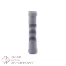 Муфта РосТурПласт PP-H 2х-раст сер б/н Дн50 гибкая в/к 36326